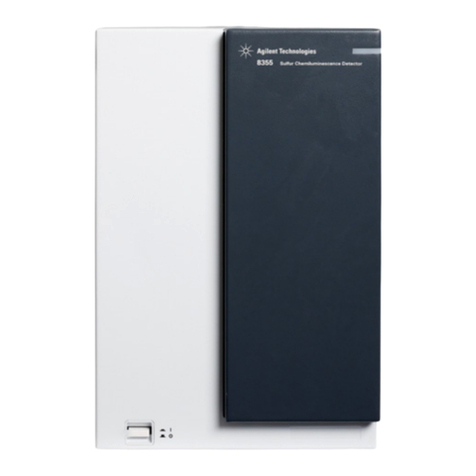 Agilent Technologies 8355 Sulfur user manual