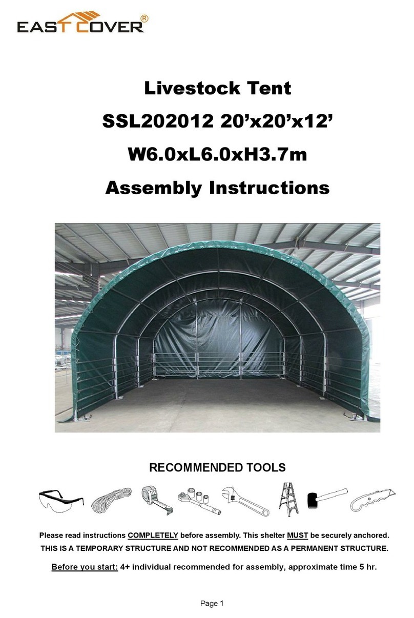 East Cover SSL202012 Assembly instructions