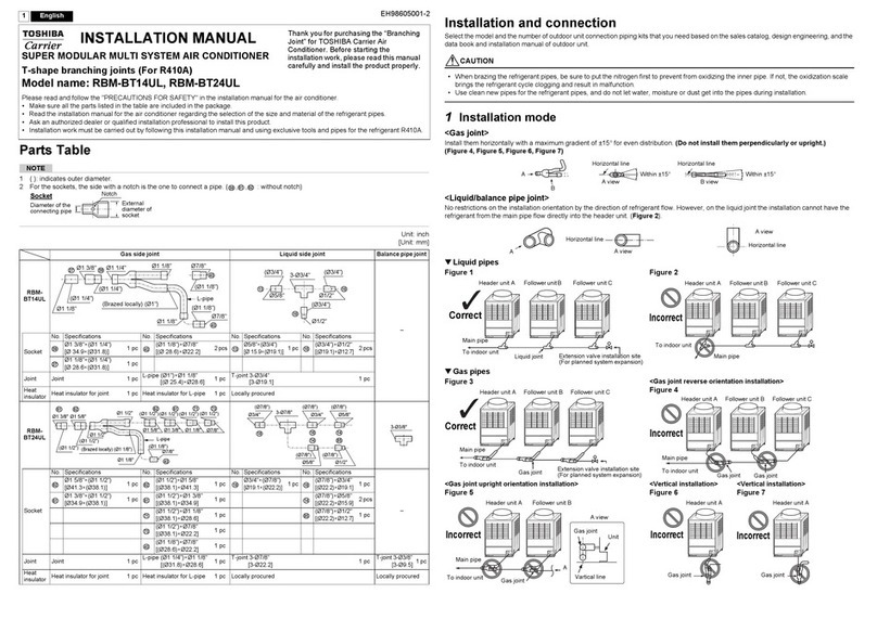 Toshiba RBM-BT14UL User manual