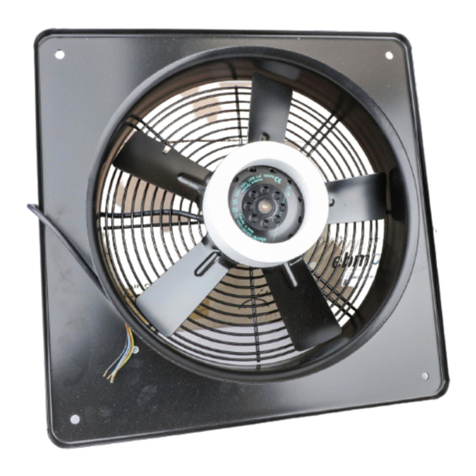 Ebmpapst W2E300-DA01-52 User manual