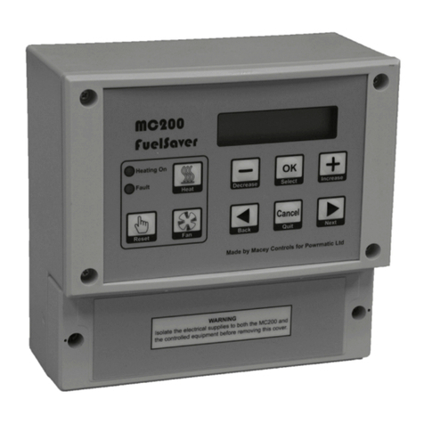 Powrmatic MC200 User instruction manual