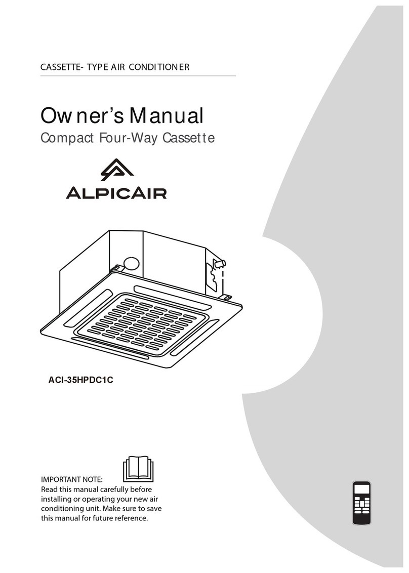 Alpic Air ACI-35HPDC1C User manual Alpic Air ACI-35HPDC1C User manual