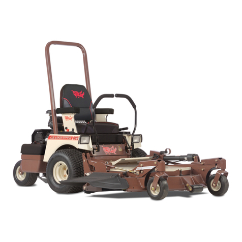 Grasshopper 623T Operator's manual & parts list