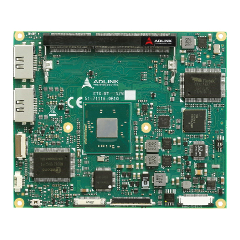 ADLINK Technology ETX-BT User manual