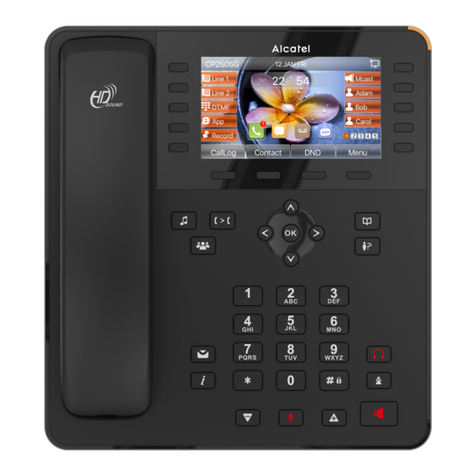 Alcatel SP2505G User manual