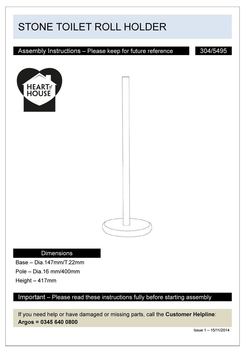 Heart of House 3045495 Assembly instructions