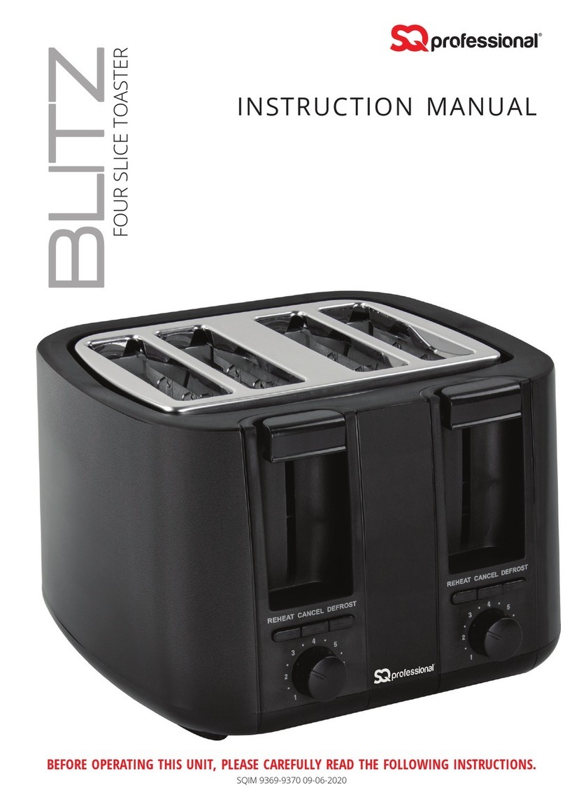 SQ Professional BLITZ Series instruction manual