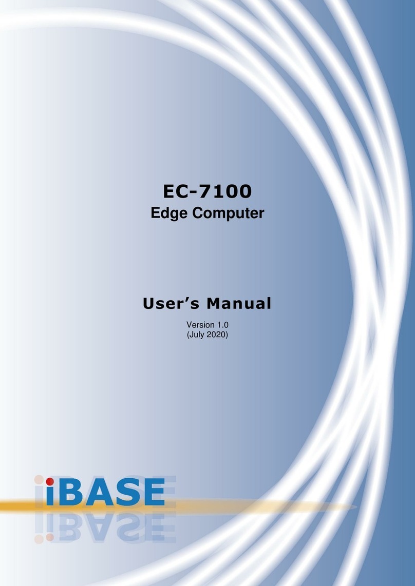 IBASE Technology EC-7100 User manual IBASE Technology EC-7100 User manual