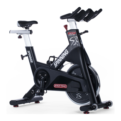 Star Trac Spinner NXT Black Belt Manual