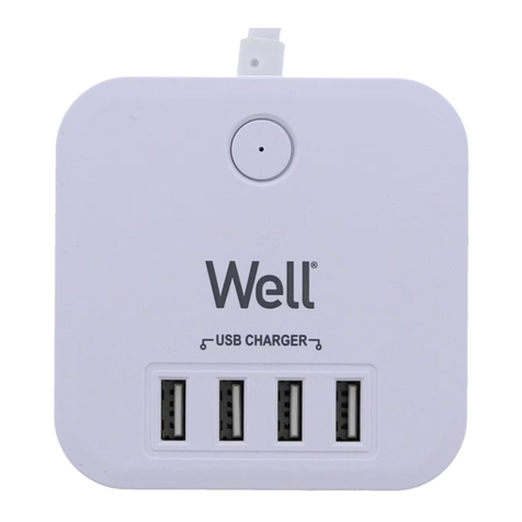 Well EXTS-3S3M-PROT/USB4-WL instruction manual