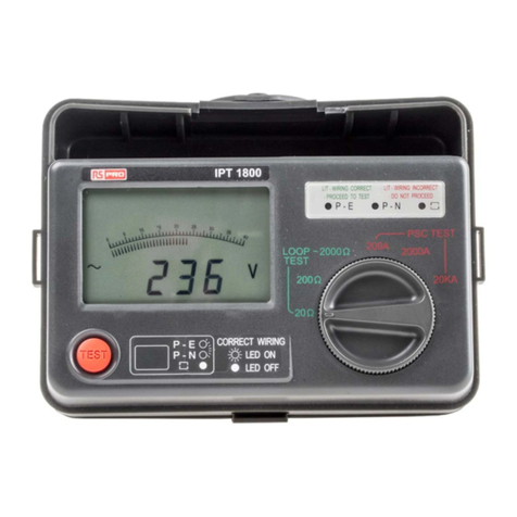 RS PRO IPT 1800 instruction manual
