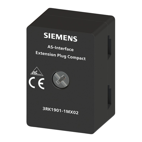 Siemens SIRIUS 3RK1901-1MX02 User manual