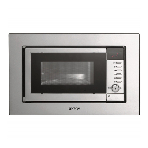 Gorenje BM2140X owner's manual