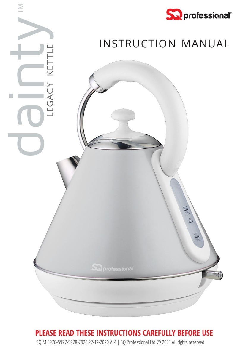 SQ Professional dainty 5978 instruction manual