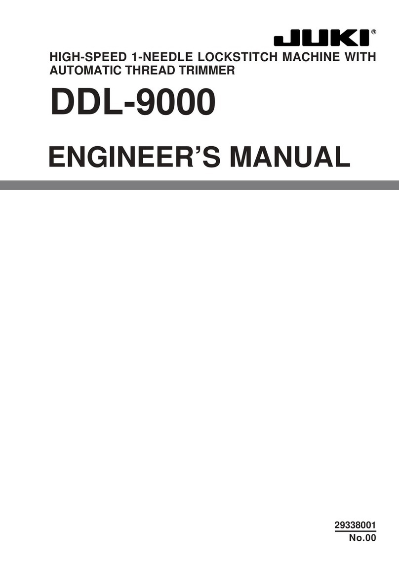 JUKI DDL-9000 Quick start guide JUKI DDL-9000 Quick start guide
