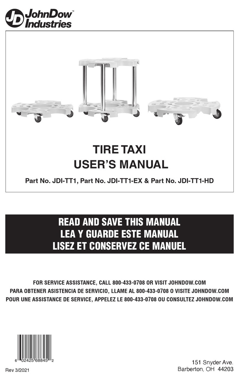 JohnDow Industries JDI-TT1 user manual