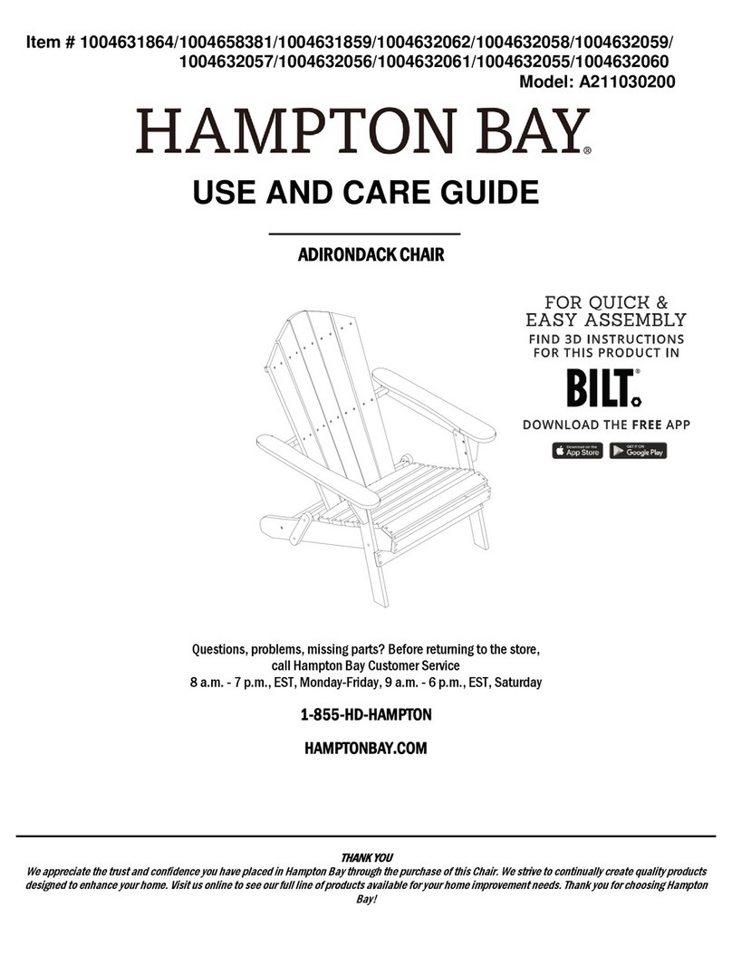 HAMPTON BAY A211030200 User manual HAMPTON BAY A211030200 User manual