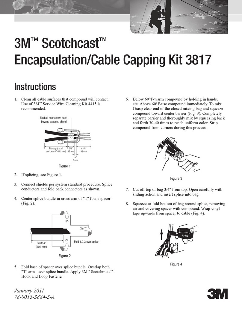 3M Scotchcast 3817 User manual