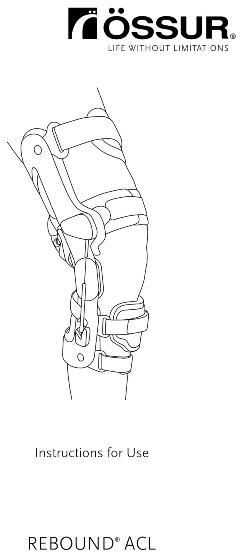 Ossur REBOUND ACL User manual Ossur REBOUND ACL User manual