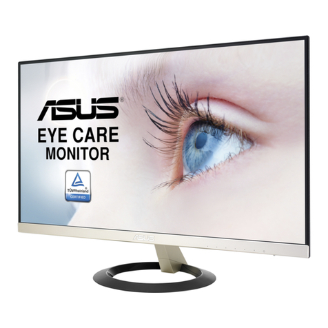 Asus VZ229 Series User manual Asus VZ229 Series User manual