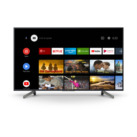 Sony BRAVIA XBR-75X807G Setup guide