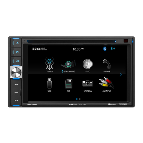 Boss Audio Systems BV9358B User manual Boss Audio Systems BV9358B User manual