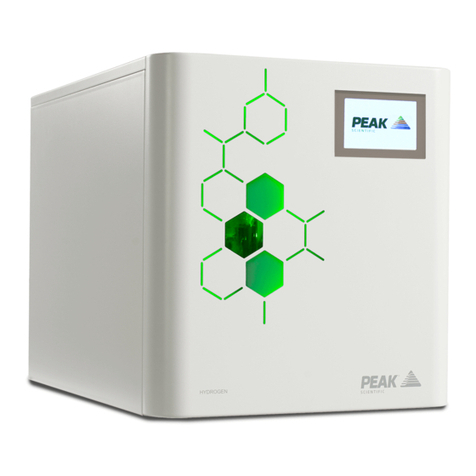 Peak Scientific Precision Hydrogen 1200cc user manual Peak Scientific Precision Hydrogen 1200cc user manual