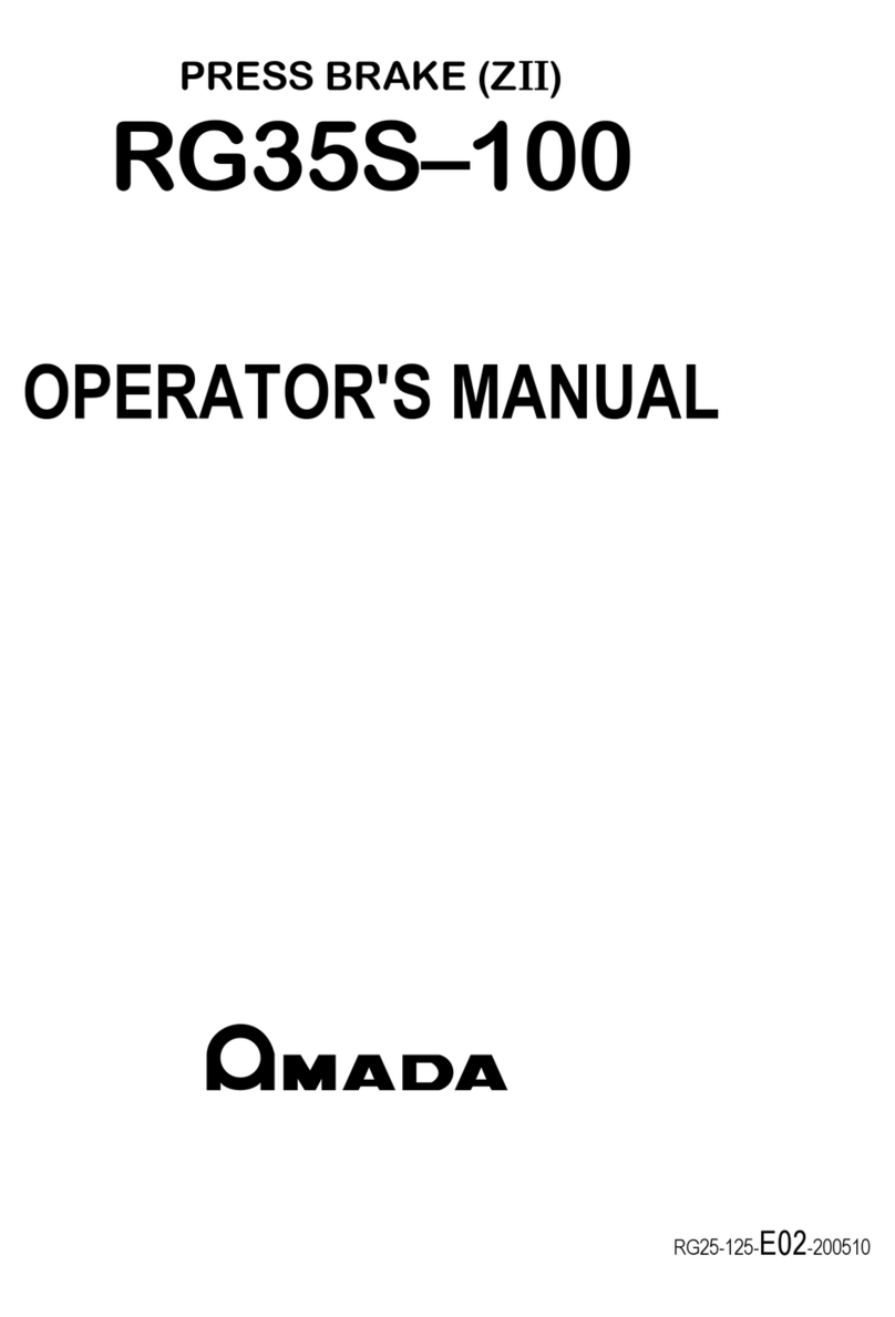 Amada RG35S-100 User manual