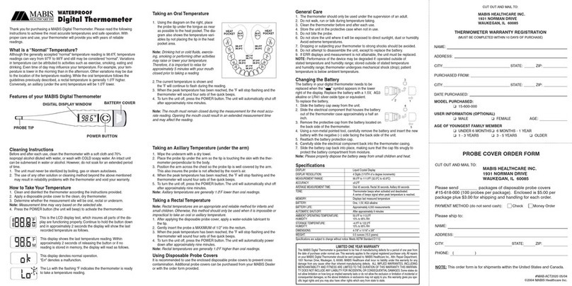 MABIS 1931 quick start guide