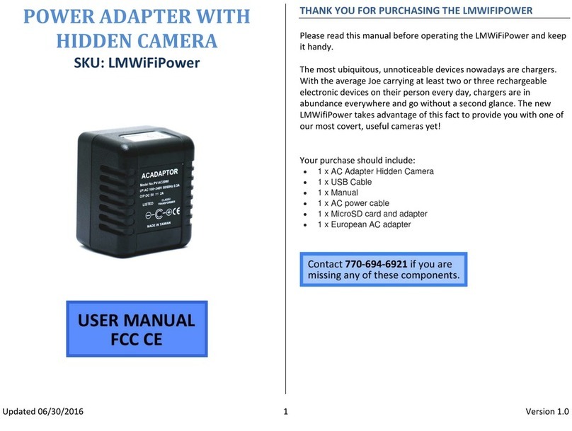 Mini Gadgets LMWiFiPower user manual