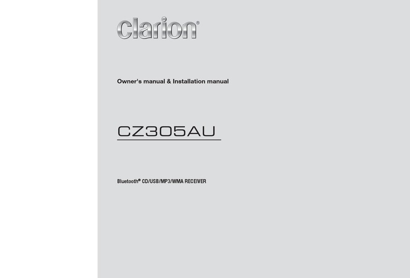 Clarion CZ305AU Repair manual