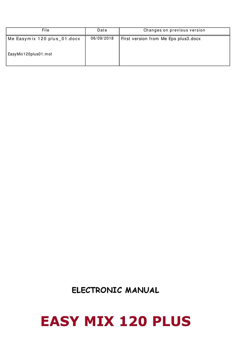 Promag EASY MIX 120 PLUS Electronic manual
