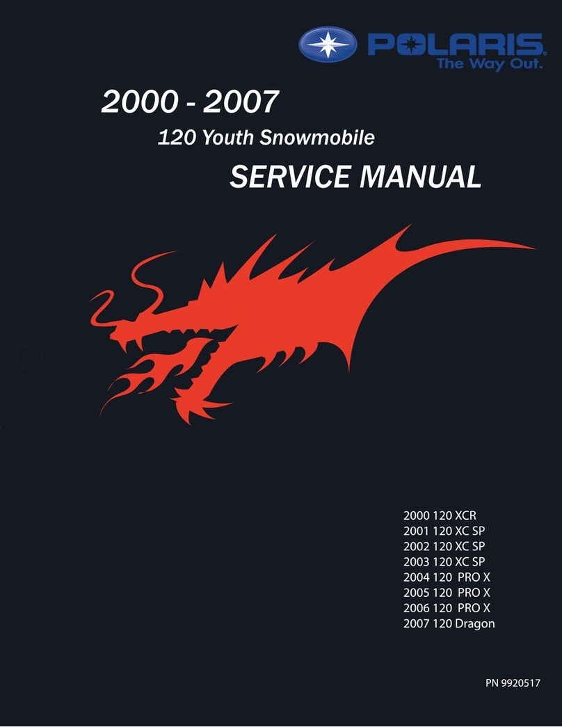 Polaris 2000 120 XCR Service manual