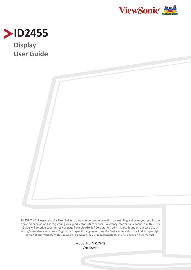 ViewSonic ID2455 User manual