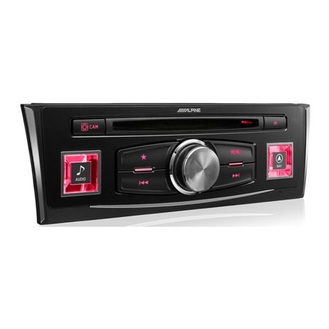 Alpine X703D-A User manual