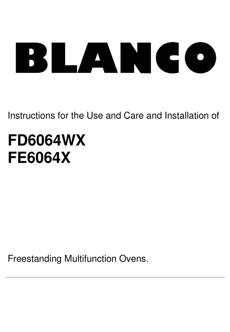 Blanco FD6064WX Installation guide
