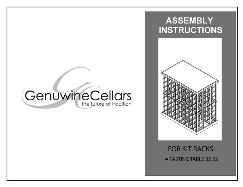 Genuwine Cellars 32 32 Assembly instructions Genuwine Cellars 32 32 Assembly instructions