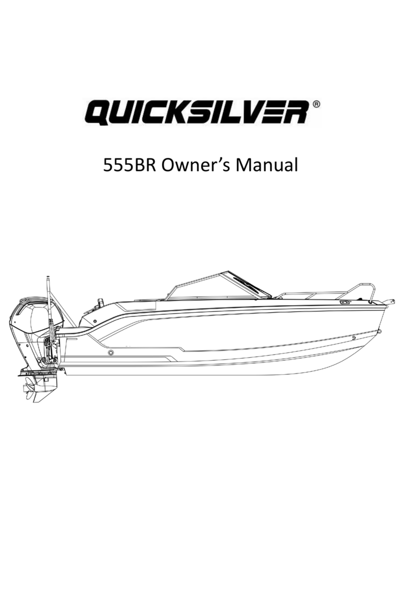 Quicksilver 555BR User manual