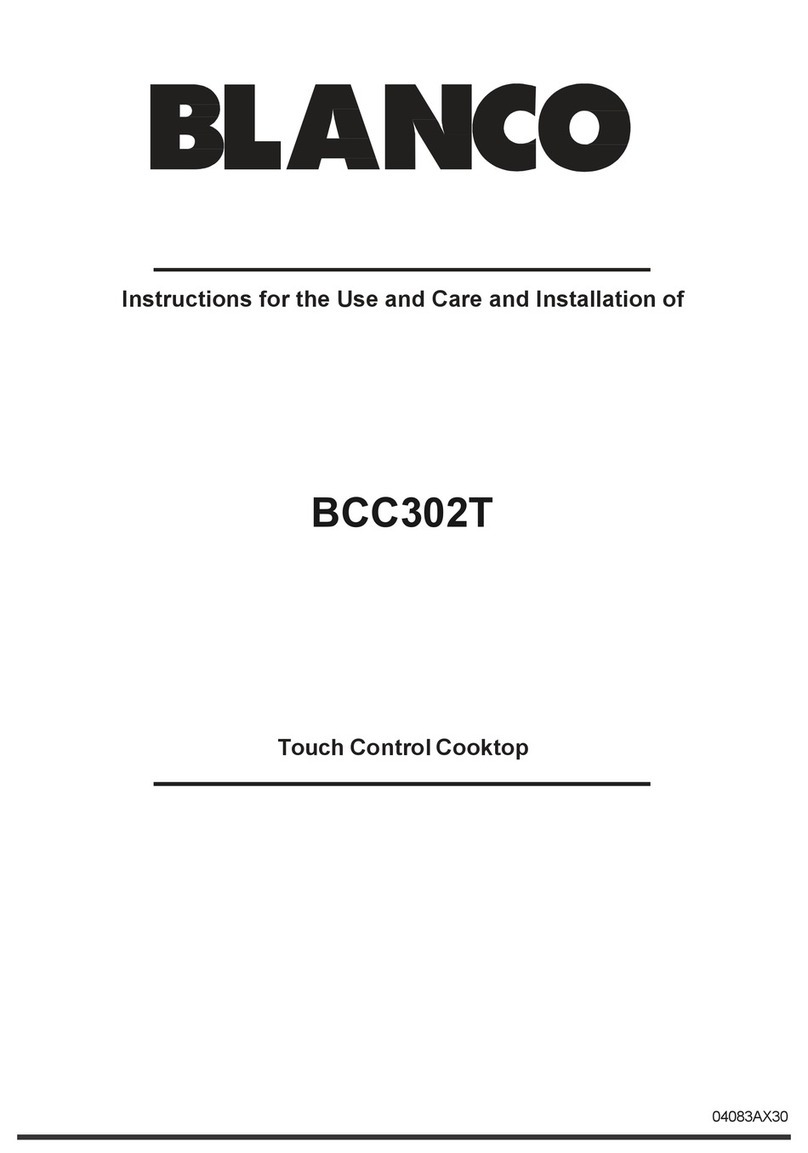 Blanco BCC302T Installation guide
