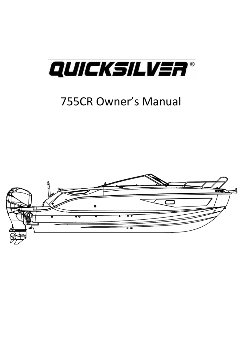 Quicksilver 755CR User manual