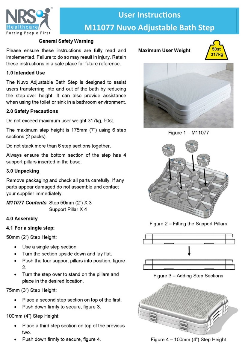 NRS Healthcare M11077 User instructions