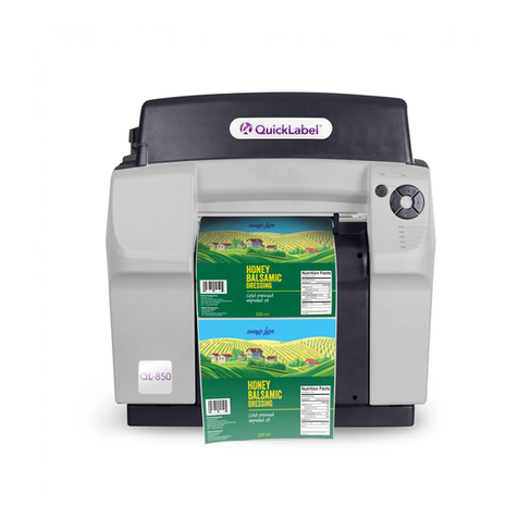 AstroNova QuickLabel QL-850 User manual