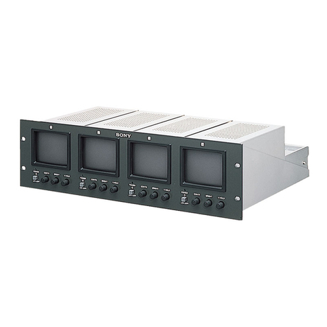 Sony PVM-4B1J User manual