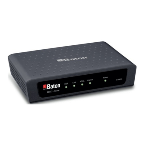 Baton ADSL2+ user guide