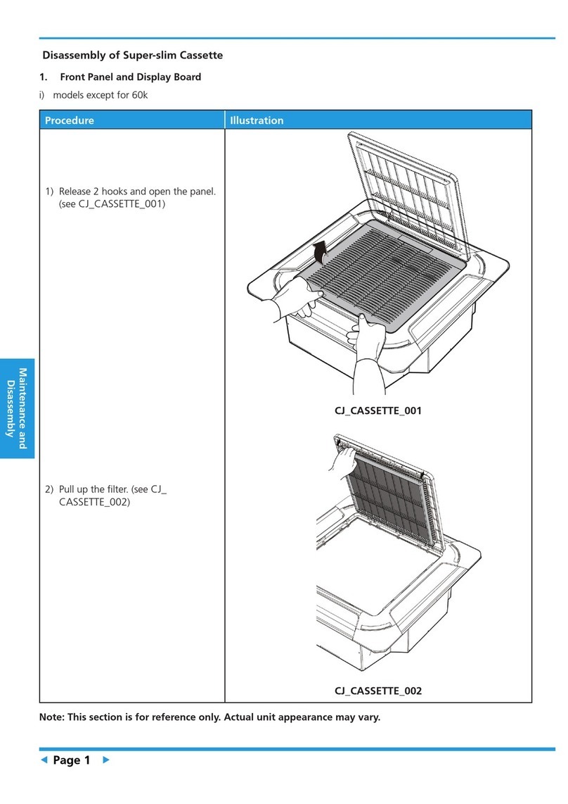 MDV 24k BTU 20 SEER Maintenance and Disassembly