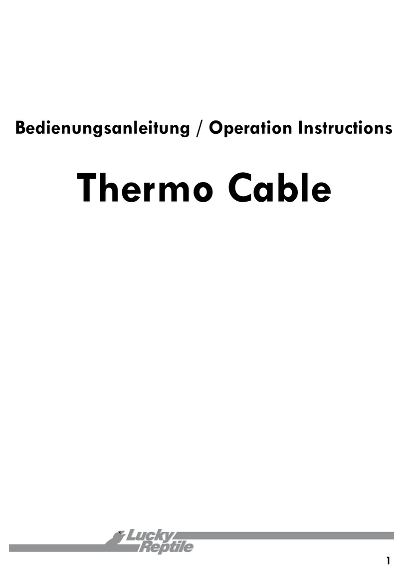 Lucky Reptile HEAT HTC-15 Operation instructions