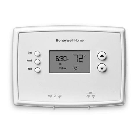 Honeywell Home RTH2300 User manual