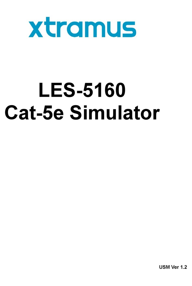 Xtramus LES-5160 manual