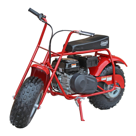 Coleman Powersports CT200U-A User manual