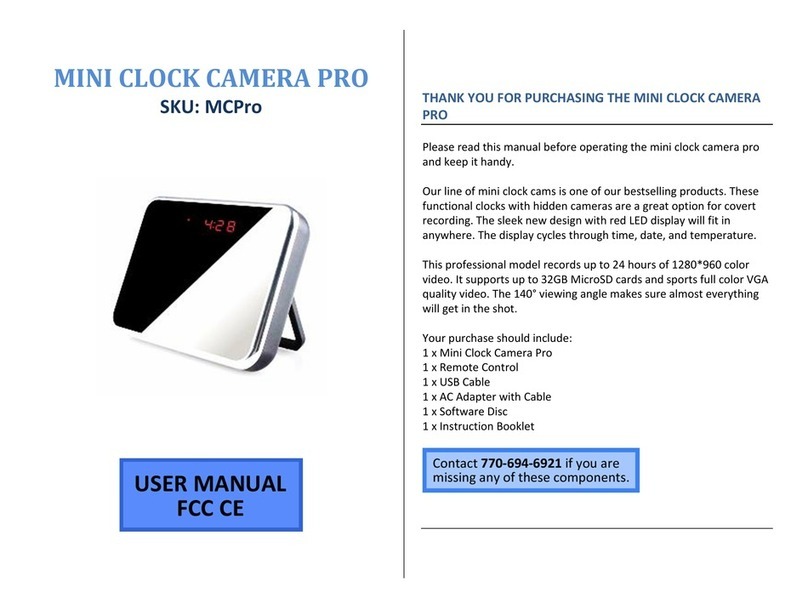 Mini Gadgets MCPro User manual